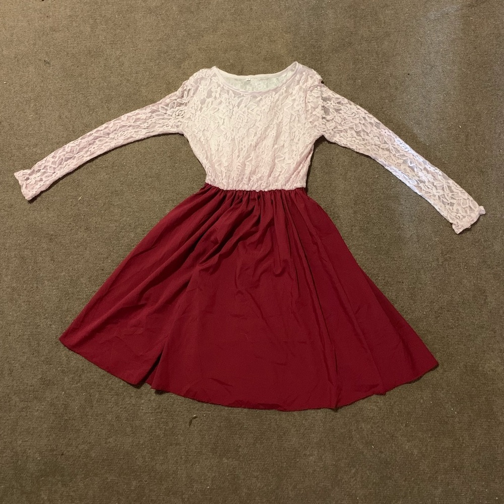 Half Lace Dress - Picture 1 of 2